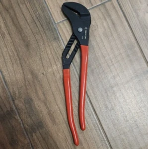 Alicate de mandíbula de bloqueo recto lengua Crescent BrandTools RT216 16" mango largo rojo - Imagen 1 de 3