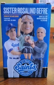 St Paul Saints Schwester Rosalind Gefre Wackelkopf MILB Zwillinge Bill Murray (S) - Bild 1 von 8