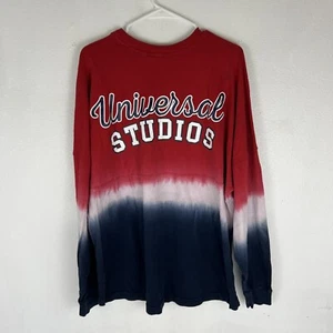 Universal Studios Spirit Jersey Hombre Blue Red White Size 2XL XXL Tie Dye - Picture 1 of 3