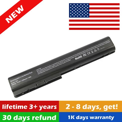 Batería para HP Pavilion dv7-1267cl dv7-3079wm dv7-1130us dv7-2277cl dv7-1175nr Foto 1 de 4