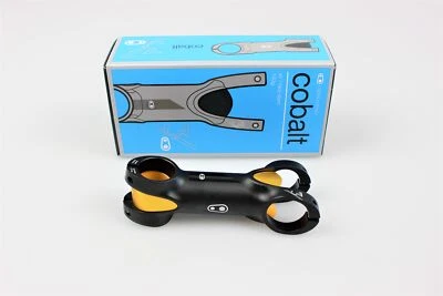CrankBrothers Cobalt 3 Vorbau schwarz - gold 100 mm 31.8 mm