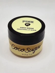 Lip Balm Pink Victoria's Secret Coco Sugar Smoothing Lip Scrub NEW Sealed 0.5oz - Picture 1 of 4