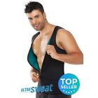 Fajate Men's Ultra Sweat Chaleco Reductor Fat Body Slimmer Thermal Vest XL