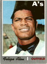 1970 Topps #434 Felipe Alou Oakland Athletics