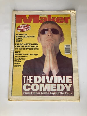 MELODY MAKER MAGAZINE JUNE 22 1996 THE DIVINE COMEDY Mansun Ben Folds Five Beck - Image 1 of 4