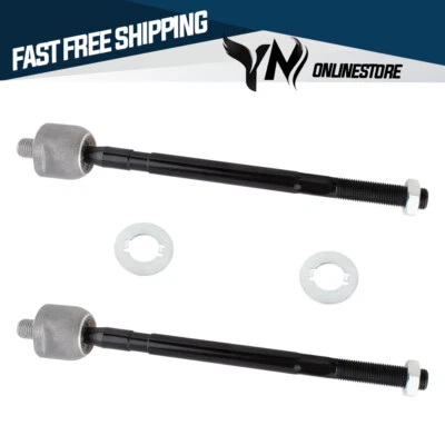 2pc Front Inner  Tie Rod EV800442 For 2001 2002 2003 2004 2005 Lexus IS300 - Image 1 of 4