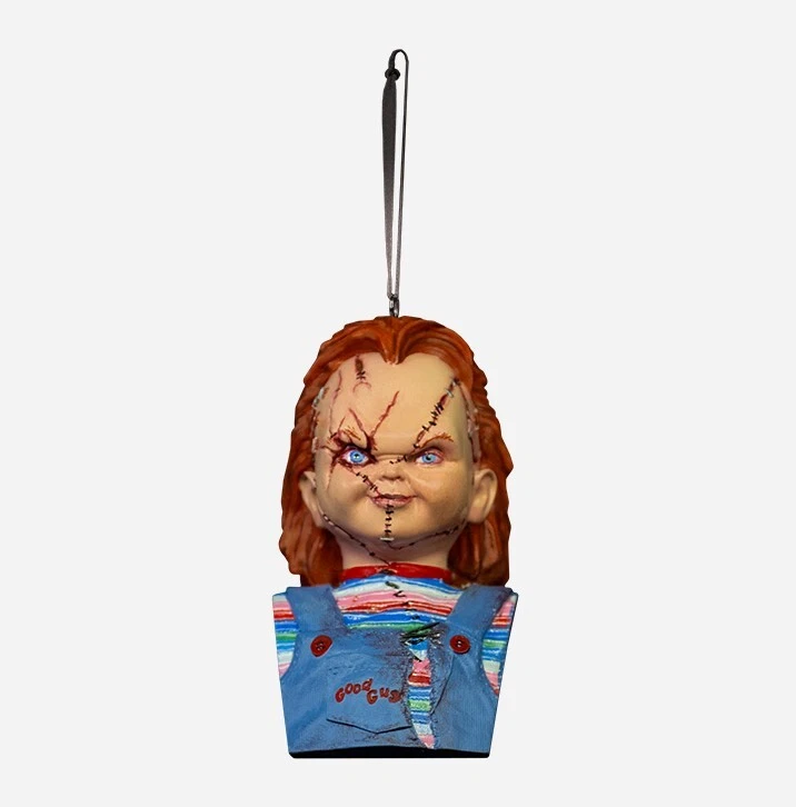 Chucky Bust Ornament - Bride of Chucky - Trick or Treat Studios - Image 1 of 1
