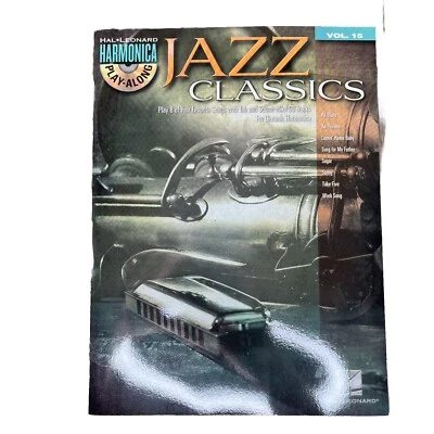 Jazz Classics - Vol. 15 Harmonica Play-Along Book and Sound Alike CD Hal Leonard - Image 1 of 4