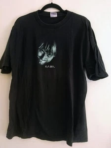 Camiseta De Colección RARA Kurt Cobain Nirvana Ojos Azules Cara Memorial Años 90 Banda Grunge - Imagen 1 de 5