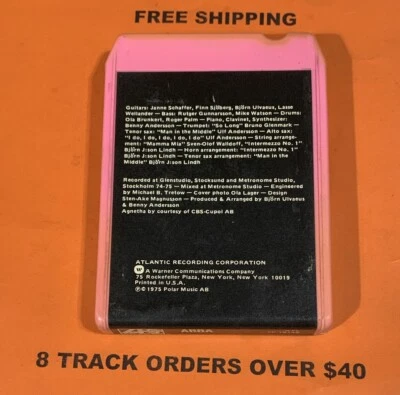 ABBA Self Titled 8 track tape tested / Serviced - Image 1 of 3