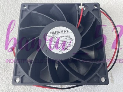 1PCS NEW  NMB-MAT 3615KL-05W-B70 24V 0.7A  inverter cooling fan - Image 1 of 4