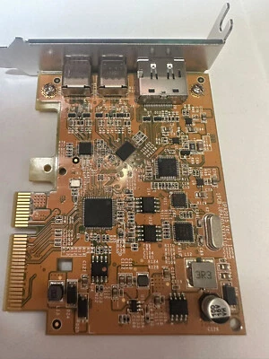 Dell USB 3.1 Gen 2 PCIe Network Adapter Card 2 Type-C 1 Display Port Input MR7MR - Image 1 of 4