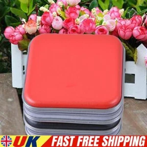 40pcs Capacity Disc CD DVD Wallet Storage Organizer Case Holder(Red) - Afbeelding 1 van 8