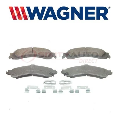 Wagner Brake Rear Disc Brake Pad Set for 2003-2007 GMC Sierra 1500 - Braking wu Foto 1 de 4