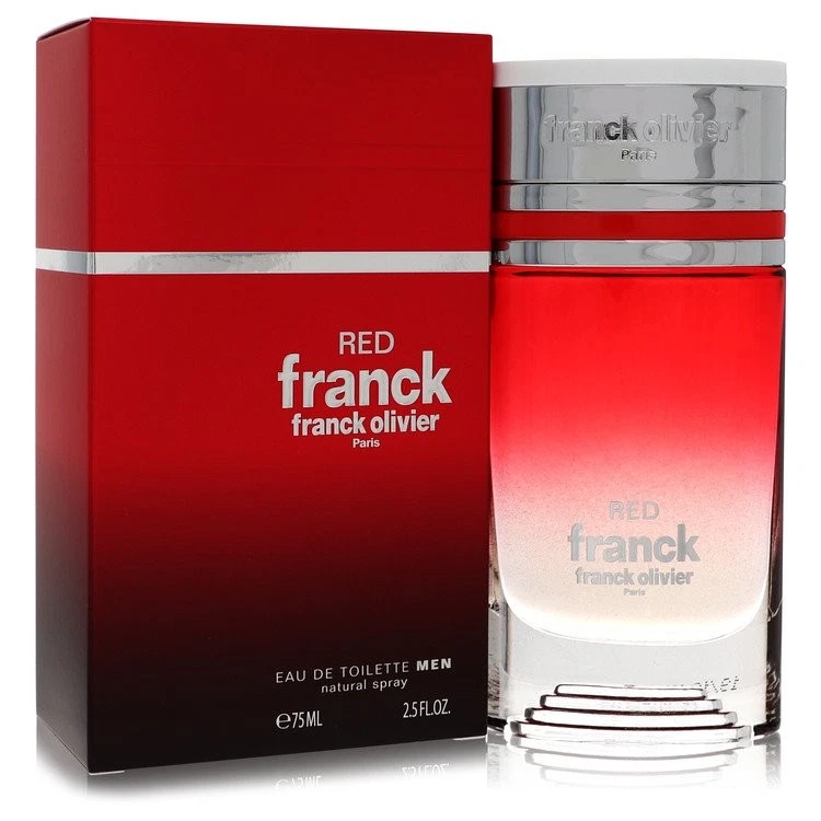 Franck Olivier Red Franck Eau De Toilette Spray By Franck Olivier 2,5 oz Eau De - Imagem 1 de 1