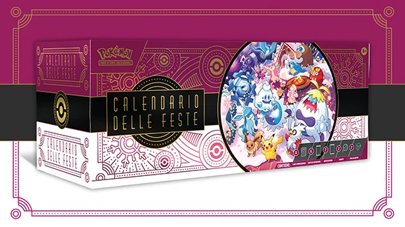 Pokemon TCG CALENDARIO DELLE FESTE 2025 Calendario dell'avvento - ITA ITALIANO - Immagine 1 di 1