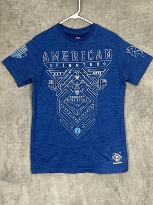 Camisa de Luchador Americana con Hebilla Para Hombres Azul Mediana Doble Cara MMA Deportes EE. UU. Foto 1 de 4