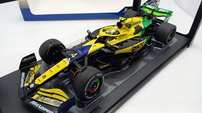 SOLS1814203 Solido McLaren MCL38 L. Norris Monaco GP 2024 1/18 - Immagine 1 di 4