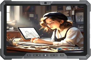 12" TouchScreen DELL Rugged Tablet PC: Intel M-5Y71! 8GB RAM ~ 256GB SSD! - Picture 1 of 19
