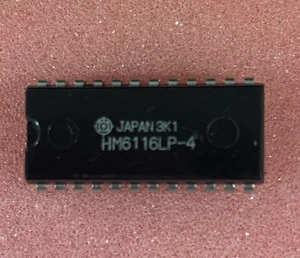 Hitachi HM6116LP-4, 2048 Word x 8 Bit Speed CMOS SRAM, MPF-1B Z-80, Commodore - Bild 1 von 3