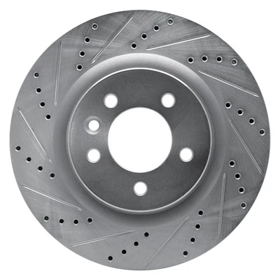 For Land Rover Range Rover Sport 06-09 Brake Rotor eLINE Drilled & Slotted Foto 1 de 4