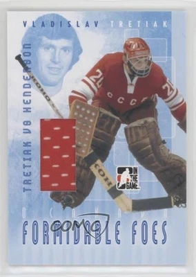 2007-08 ITG O Canada Formidable Foes Jersey Vladislav Tretiak #10 HOF - Image 1 of 2
