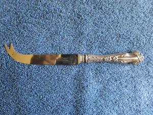 Sterling Griff Tafelmesser 40g Sheffield England Klinge 160-21R - Bild 1 von 8