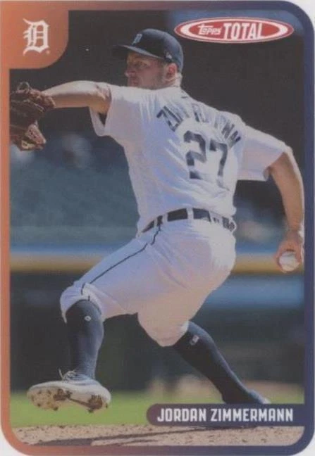 2020 Topps Total - Jordan Zimmermann #875