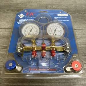 New FJC R134A Gauge Set w/72" Hoses 6721 - Picture 1 of 1