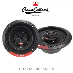 VIBE SLICK 5.25" COAXIAL 480 WATTS CAR DOOR SPEAKER BASS CAR AUDIO CLASSIC CAR - Picture 1 of 6