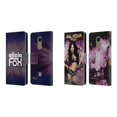 OFFICIAL WWE ALICIA FOX LEATHER BOOK WALLET CASE COVER FOR LG PHONES 1 - Image 1 of 4
