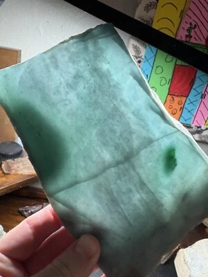 336g Gemmy Slab Of Blue-green Translucent Jadeite Jade From Guatemala - Image 1 of 4