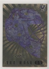 2006-07 ITG Between the Pipes Mask IV Gold Vault Silver /5 Andrew Raycroft #M-06