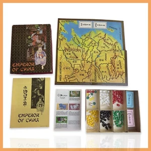 1972 LAMBORN DYNAMIC ~ EMPEROR OF CHINA ~ BOOKCASE BOARD GAME RPG War HISTORICAL - Picture 1 of 12