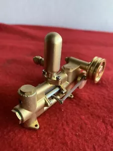 Miniature Pump For Live Steam Engine All Brass Quality Made Approx 90mm Long - Picture 1 of 5