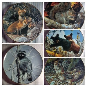 W. L. George Our Woodland Friends por Carl Brenders 8.5" Collector Plate Series - Imagen 1 de 36