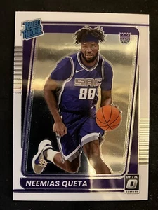 2021-22 PANINI DONRUSS OPTIC Rated Rookie Neemias Queta #156 Sacramento Kings - Picture 1 of 2