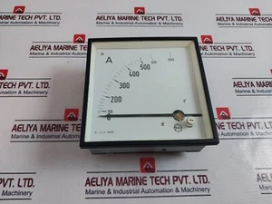 Janssen 500/5A Analog Ammeter 0-500/1000 A - Picture 1 of 5