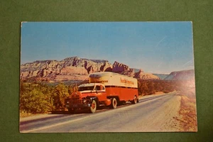 Postcard North American Van Lines Moving Trucking Co. Ad c 1950's H28 - Picture 1 of 4