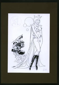 LÖWE FROLLO - WELTRAUMFRAUEN - ORIGINAL BOARD - Bild 1 von 1