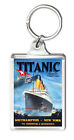 Titanic Travel Advertising Vintage Repro Porte-Clés