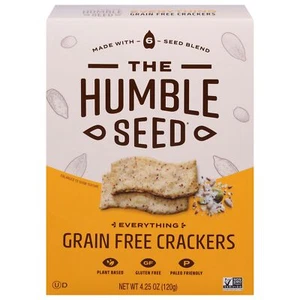 The Humble Seed Crackers Grain Free Everything - 4.25 OZ (Pack of 6) - Picture 1 of 2