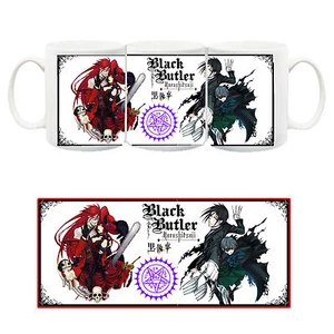 Kuroshitsuji Black Butler Ciel Sebastian Tazza Ceramica Mug Cup Anime Manga - Imagen 1 de 1