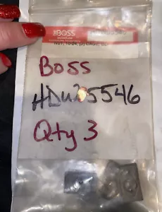 Boss Genuine Part # HDW05546 3 Case Nut 10-24 J Cage for Black Hydraulic Cover - Bild 1 von 6