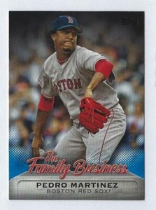 2019 Topps Update Series #FB-21 Pedro Martinez The Family Business Blue Parallel