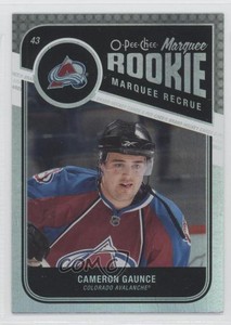 2011-12 O-Pee-Chee Marquee Rookie Rainbow Foil Cameron Gaunce #591 Rookie RC