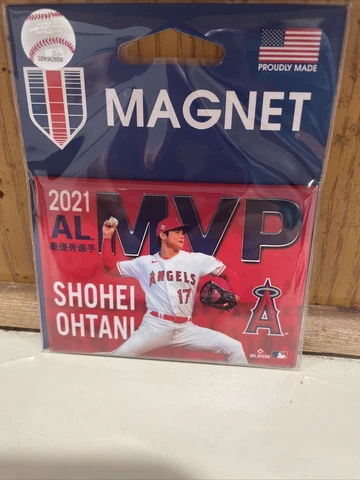 Shohei Ohtani Los Angeles🔥 Angels Wincraft 2021 AL MVP 2x3 Magnet 🔥SHOW TIME Cover
