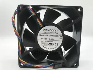 Foxconn 9032 PVA092J12H-P01 DC12V 0.60A 9CM 90mm 4-wire temperature control fan - Picture 1 of 3