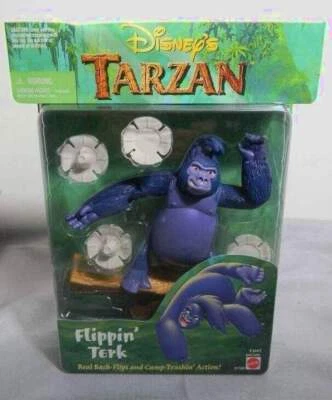 DE COLECCIÓN TARZÁN, TARZÁN DE DISNEY - FLIPPIN' TERK GORILA ¡NUEVO EN PAQUETE!! Foto 1 de 3