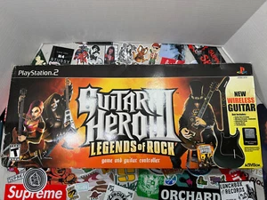 Guitar Hero III: 3 Legends of Rock Bundle For PS2 Bundle no dongle - Picture 1 of 12